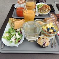 Brunch vegan at Le Café Potager in Strasbourg