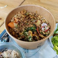 Salad croustillante at Le Café Potager in Strasbourg