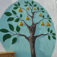 Painting at The Happy Pear in Greystones