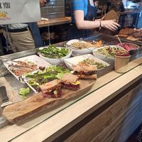 Salads and sides at The Happy Pear in Greystones