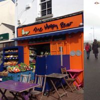 A lovely place to meet a friend for a latte, lunch, and a walk!   at The Happy Pear in Greystones