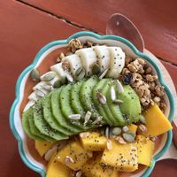 Delicious vegan smoothiebowl  at Every Fresh Bar in Penang