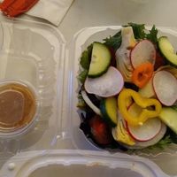 Salad at Wild Ginger in Cambria