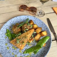 Vegan Polenta   at The Dolphin in Leiston