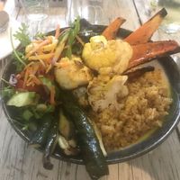 Buddha bowl  at The Dolphin in Leiston