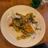 Main course - roasted fennel at Magu in Helsinki