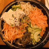 Tofu bibimbap  at Kimchi Hop House in Dublin