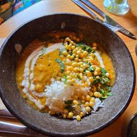 Sri Lankan "Soup" - more like a curry/full meal at The Purple Carrot in Malton