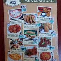 Menú at Capricornio Vegetariano in Saltillo