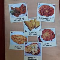 Menú at Capricornio Vegetariano in Saltillo