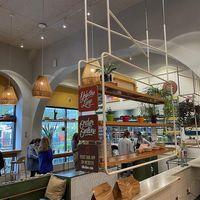 Bright Interior at Life Alive Organic Cafe in Boston