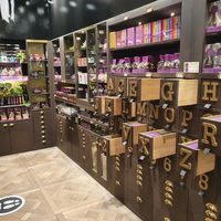 the pure (dark) chocolate letters  are vegan at The Chocolate Line in Bruges