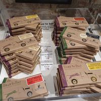 vegan tablets (bars)  at The Chocolate Line in Bruges