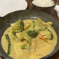 Green curry   at Chat For Tea in Ballarat