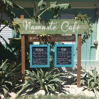 Sign at Namaste in Caye Caulker