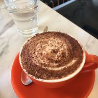 Midnight cacao latte at Mettā Sol in Goodwood