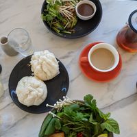 Traditional pho, stick rice, bao buns and chai at Mettā Sol in Goodwood