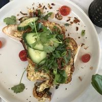 Mushroom Omelette  at Mettā Sol in Goodwood