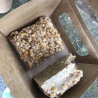 Apples and noix. Delicious pud. Enough left for lunch   at The Food Wire in Brive-la-gaillarde