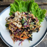 Seaweed salad at Veggie Box in Phong Nha