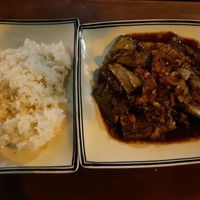 Eggplant dish at Veggie Box in Phong Nha