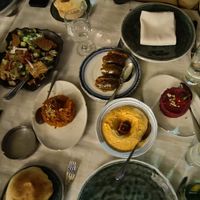 Cold appetizers at Levant in Amman