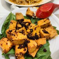 Ma La fried tofu at Green Bliss Habitat 綠福苑 - Fortune Centre in Central Singapore