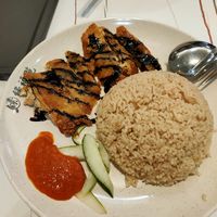 Vegetarian chicken rice at Green Bliss Habitat 綠福苑 - Fortune Centre in Central Singapore