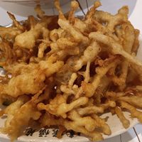 Fried enoki@$8 at Green Bliss Habitat 綠福苑 - Fortune Centre in Central Singapore