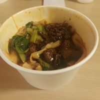 Mock duck noodles at Green Bliss Habitat 綠福苑 - Fortune Centre in Central Singapore