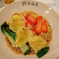 Wanton Noodles (dry) at Green Bliss Habitat 綠福苑 - Fortune Centre in Central Singapore