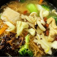 Herbal noodle $4.50 at Green Bliss Habitat 綠福苑 - Fortune Centre in Central Singapore