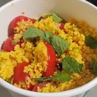Cous cous at Aromaticus in Rome