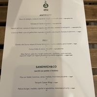 Menu (Side A)  at Aromaticus in Rome
