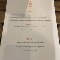 Menu (Side B)  at Aromaticus in Rome