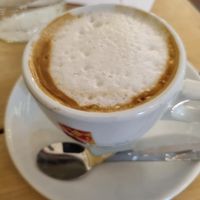 Oat Cappuccino at Aromaticus in Rome