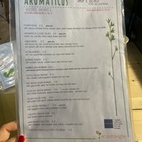   at Aromaticus in Rome