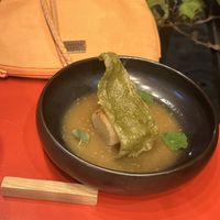 Daikon starter (delicious but so so small)  at Aromaticus in Rome