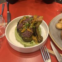 Miso broccoli (was too salty!)  at Aromaticus in Rome