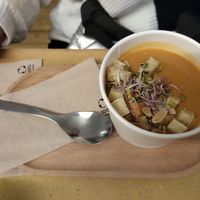 Vellutata di ceci at Aromaticus in Rome