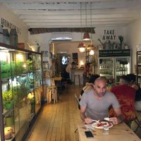 Here is the restaurant from the inside. at Aromaticus in Rome