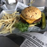 Impossible Burger & Fries  at Jekyll & Hyde's Gastropub in Erie