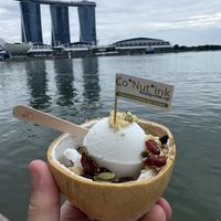 Fruit and nut   at Co+Nut+Ink - Esplanade in Central Singapore
