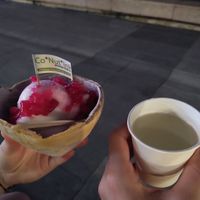 Premium dessert and coconut water at Co+Nut+Ink - Esplanade in Central Singapore