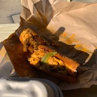 buffalo chickn philly "cheesteak"  at The BE-Hive in Nashville