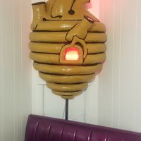 Cute heart/beehive at The BE-Hive in Nashville