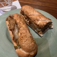 Philly sandwich #Veganuary at The BE-Hive in Nashville