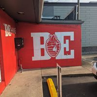 Outside restaurant at The BE-Hive in Nashville