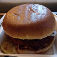 Nashville Hot "Chicken" Sandy at The BE-Hive in Nashville