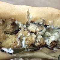 Chix Philly sandwhich at The BE-Hive in Nashville
